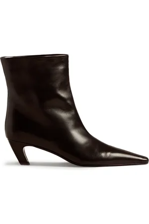 Khaite The Arizona 50mm leather ankle boots