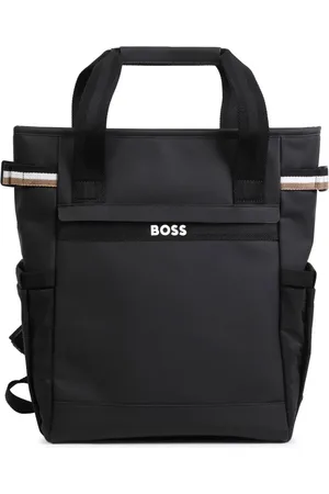 HUGO BOSS Logo-appliqué changing backpack