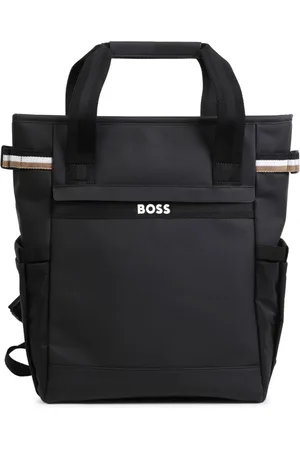 HUGO BOSS Logo-appliqué changing backpack