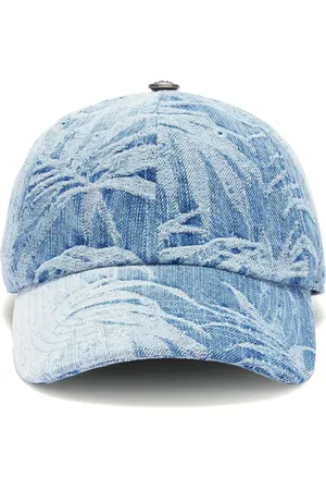 Palm Angels Palm-tree-jacquard baseball cap