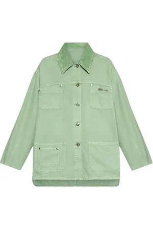 BLUMARINE Patch-pocket shirt jacket