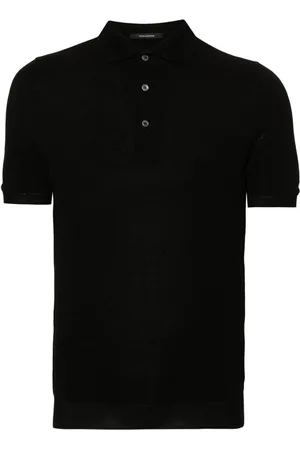 TAGLIATORE Piqu?? cotton polo shirt