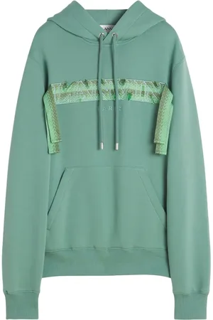 Lanvin Curb-lace hoodie