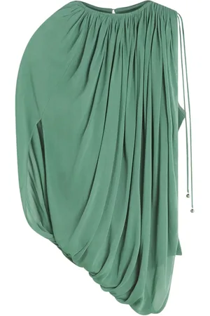 Lanvin Draped jersey top
