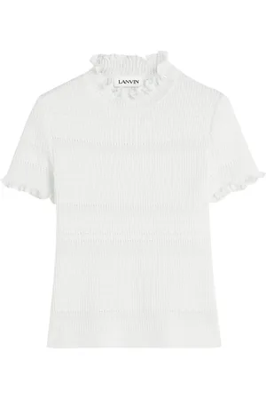 Lanvin Cotton knitted T-shirt