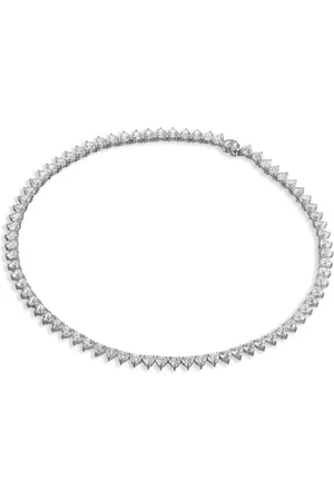 Anabela Chan 18kt white gold Eternity Heart diamond necklace