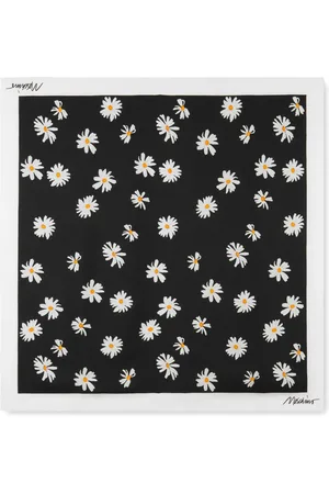 Moschino Daisy-print scarf