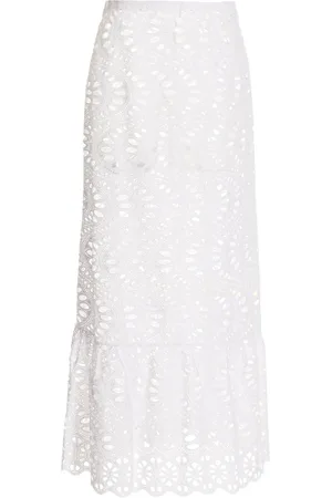 Giambattista Valli Macram maxi skirt