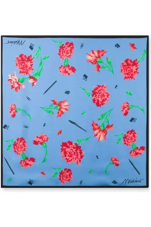 Moschino Floral-print scarf