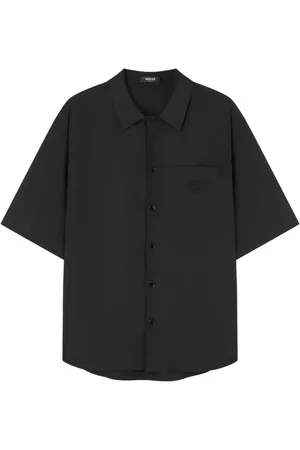 VERSACE Medusa Chains embroidered shirt