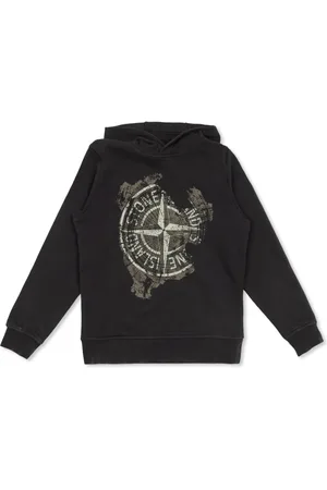 Stone Island Compass-print hoodie