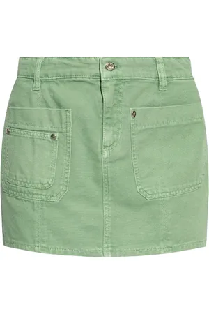 BLUMARINE Cotton mini skirt