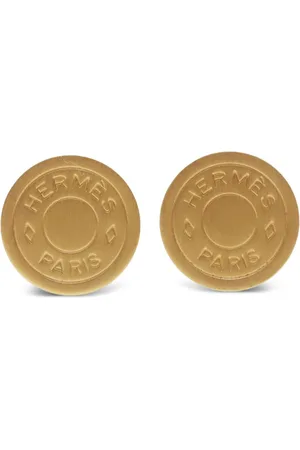 Hermès 2000s Sellier Coin earrings