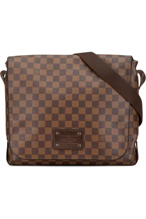 LOUIS VUITTON 2011 Damier Ebene Brooklyn MM crossbody bag