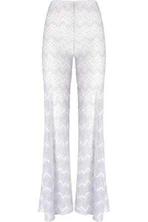Missoni Zigzag lamé trousers