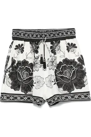 Farm Rio Floral-print shorts