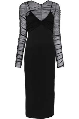 Patrizia Pepe Layered midi dress