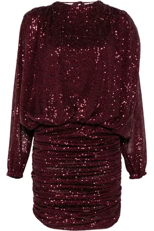 Ana Radu Sequinned mini dress