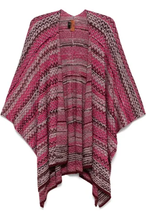 Missoni Zigzag-woven cape