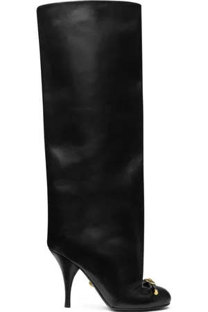 VERSACE 105mm Opera Bow boots