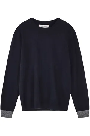 Chinti & Parker Contrast-cuff sweater