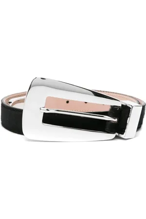 Khaite Lucca 30mm leather belt