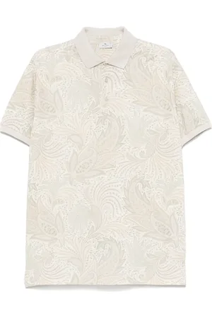 Etro Paisley-print polo shirt