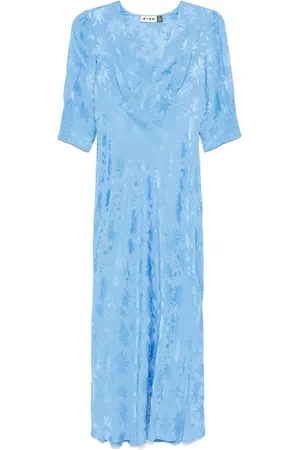 RIXO London Zadie midi ress