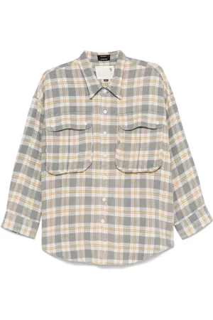 R13 Checked shirt