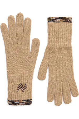 Missoni Logo-embroidered gloves