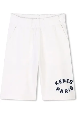 Kenzo Logo-appliqué Bermuda shorts