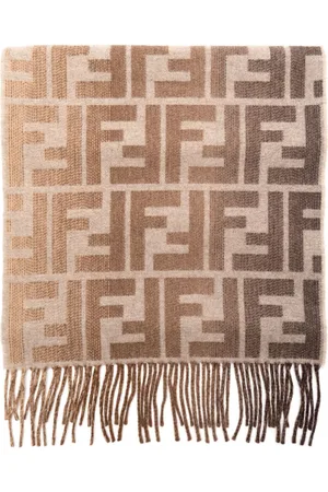 Fendi FF wool scarf