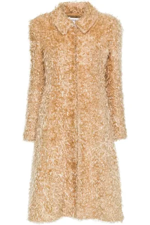 CHANEL 2000 faux-fur coat