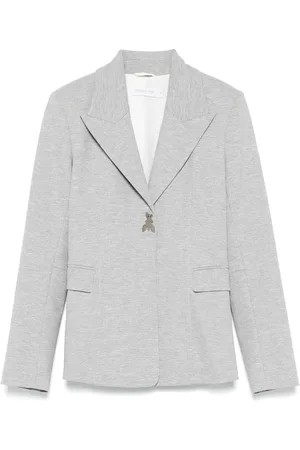 Patrizia Pepe Mélange-effect blazer
