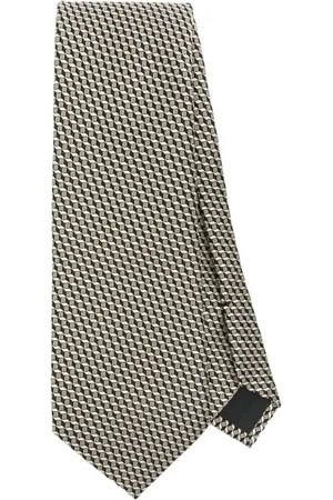 Tom Ford Pattern-jacquard tie