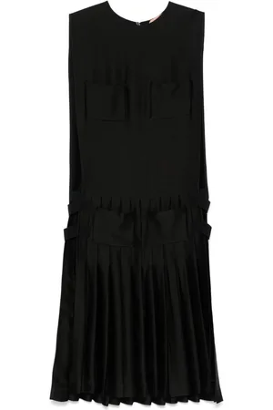 Nº21 Pleated midi dress
