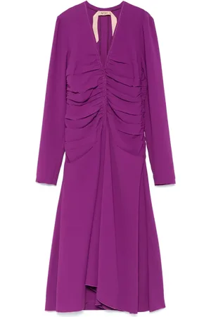Nº21 Crepe midi dress