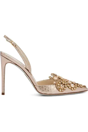 RENE CAOVILLA 105mm crystal pumps