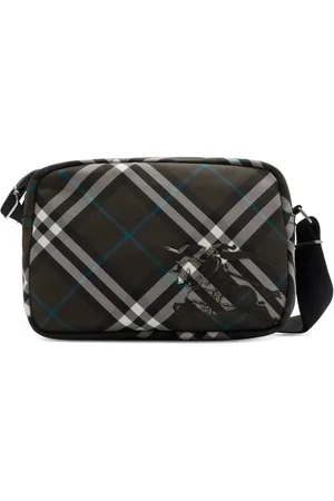 Burberry Checked messenger bag