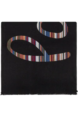 Paul Smith Logo-jacquard scarf