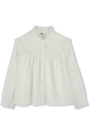 Chloé Ruffle-collar blouse