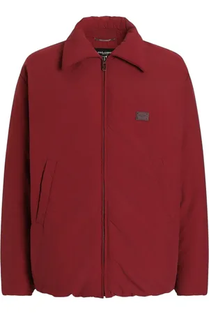 Dolce & Gabbana Logo-plaque bomber jacket