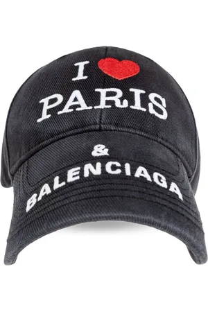 Balenciaga Slogan-embroidered cap