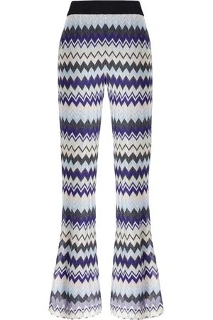 Missoni Zigzag-knit trousers