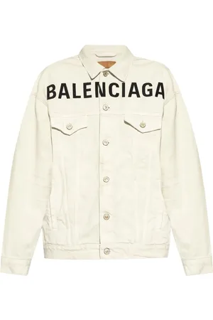 Balenciaga Logo-print denim jacket