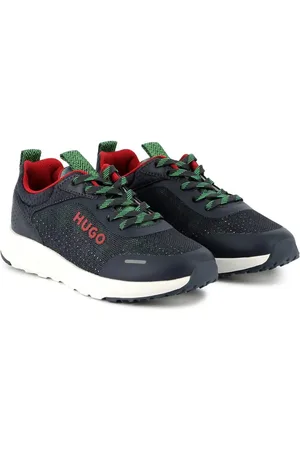 HUGO BOSS Abstract-print sneakers