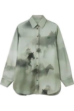 Stella McCartney Horse-print shirt