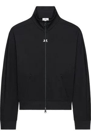 Courrèges Logo-embroidered track jacket
