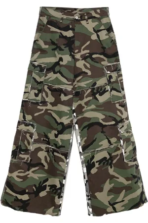 Vetements Camouflage-pattern cargo pants