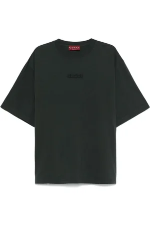 Gucci Logo-lettering cotton T-shirt